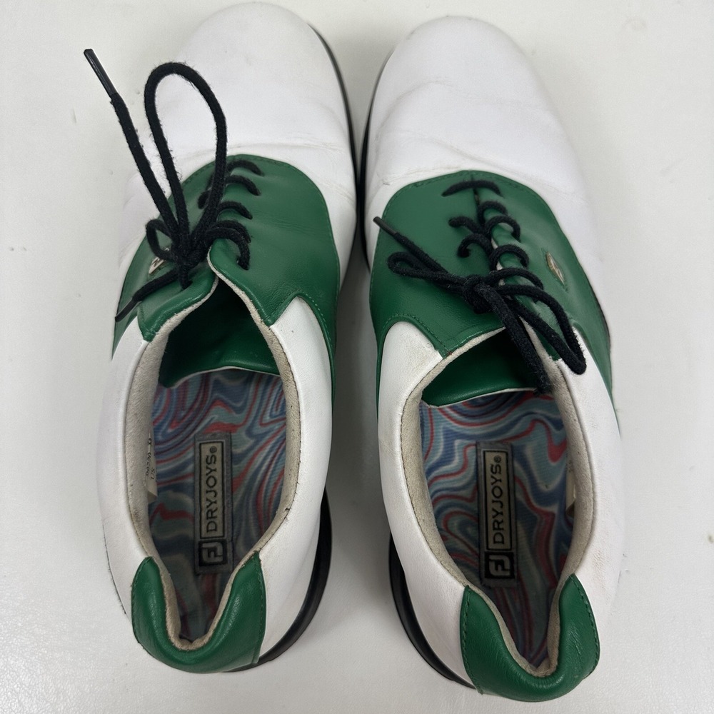 FootJoy DryJoys Women's Golf Shoes Size 8.5 Marshall University‎ NCAA Saddle - Picture 9 of 10
